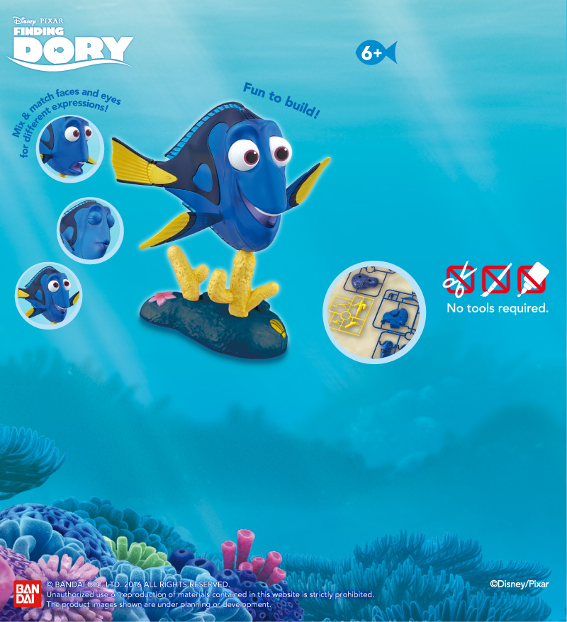 finding dory bandai