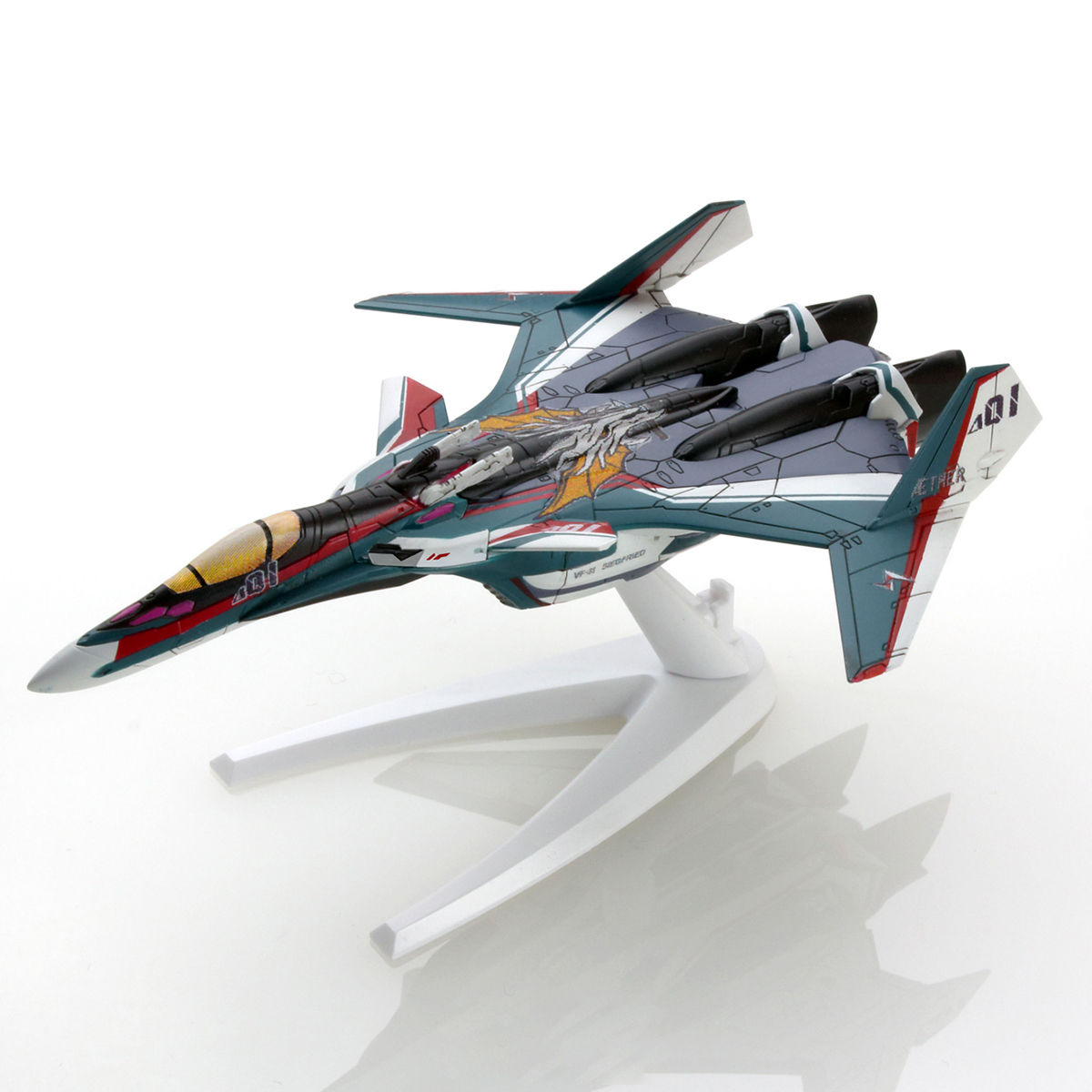 メカコレクション マクロスシリーズ VF-31Sジークフリード ファイターモード（アラド・メルダース機） 01