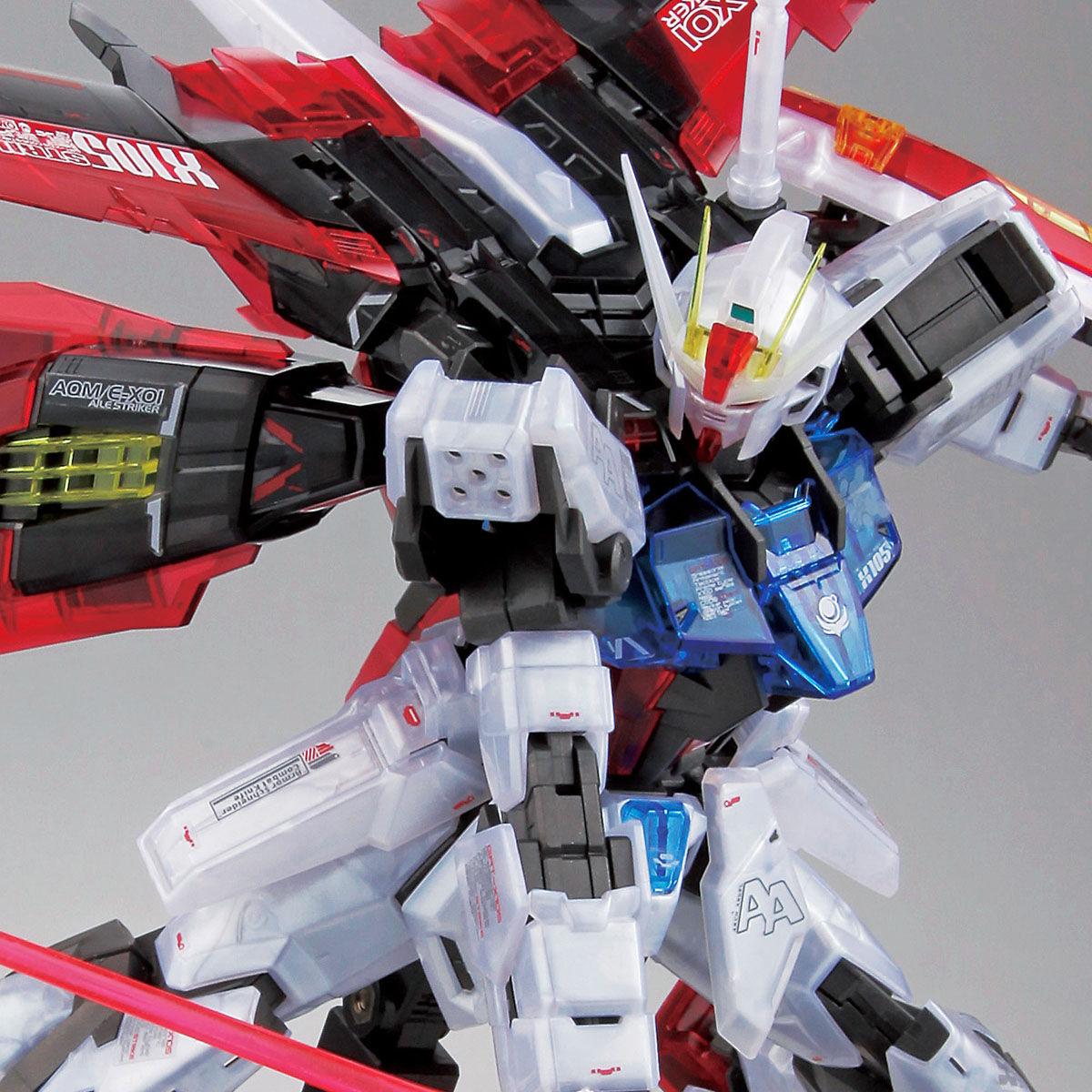 MG 1/100 ガンダムベース限定 エールストライクガンダムVer.RM［クリア 