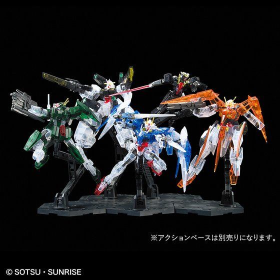 Hg 1 144 機動戦士ガンダム00 2nd Season Msセット クリアカラー 商品情報 The Gundam Base ガンダム ベース公式サイト