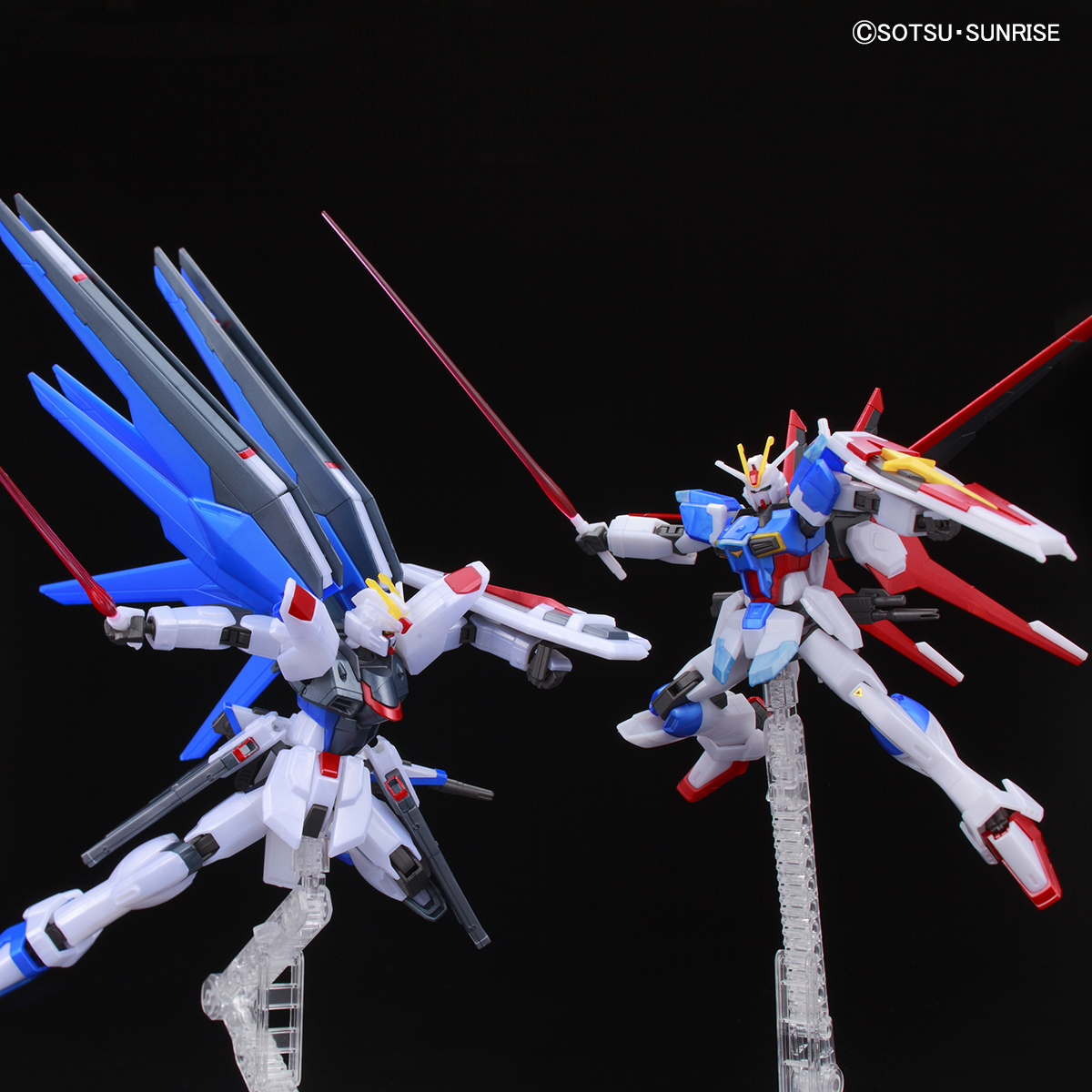 HG 1/144 フリーダムガンダムvsフォースインパルスガンダム(運命の対決