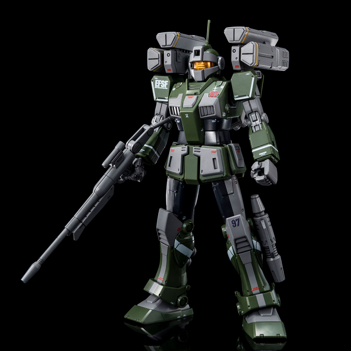 HG 1/144 ジム・スナイパーカスタム（ミサイル・ランチャー
