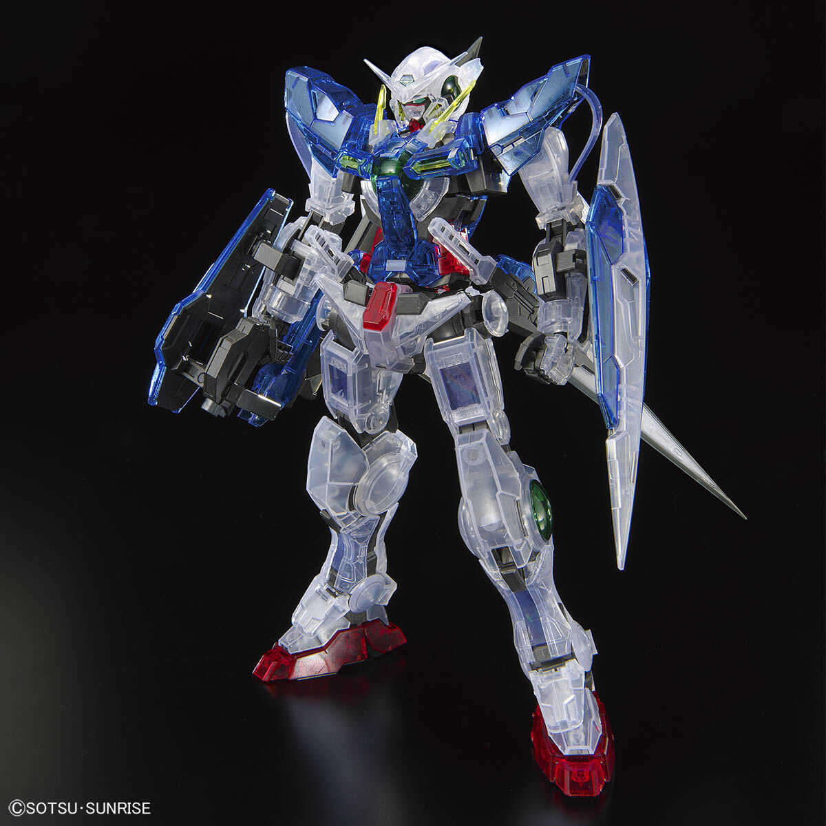 BANDAI バンダイ MG ガンダムエクシア ソリッドクリア 1/100 一番くじ A賞 未使用 K6716737｜プラモデル