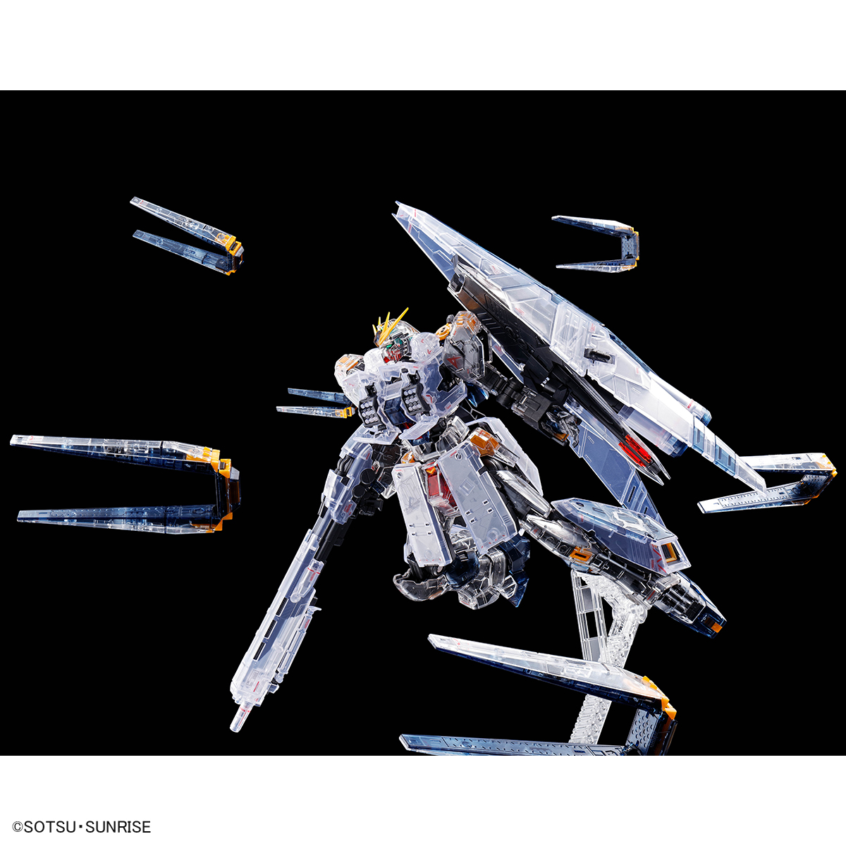 RG 1/144 νガンダムHWS [クリアカラー] − 商品情報｜THE GUNDAM BASE 