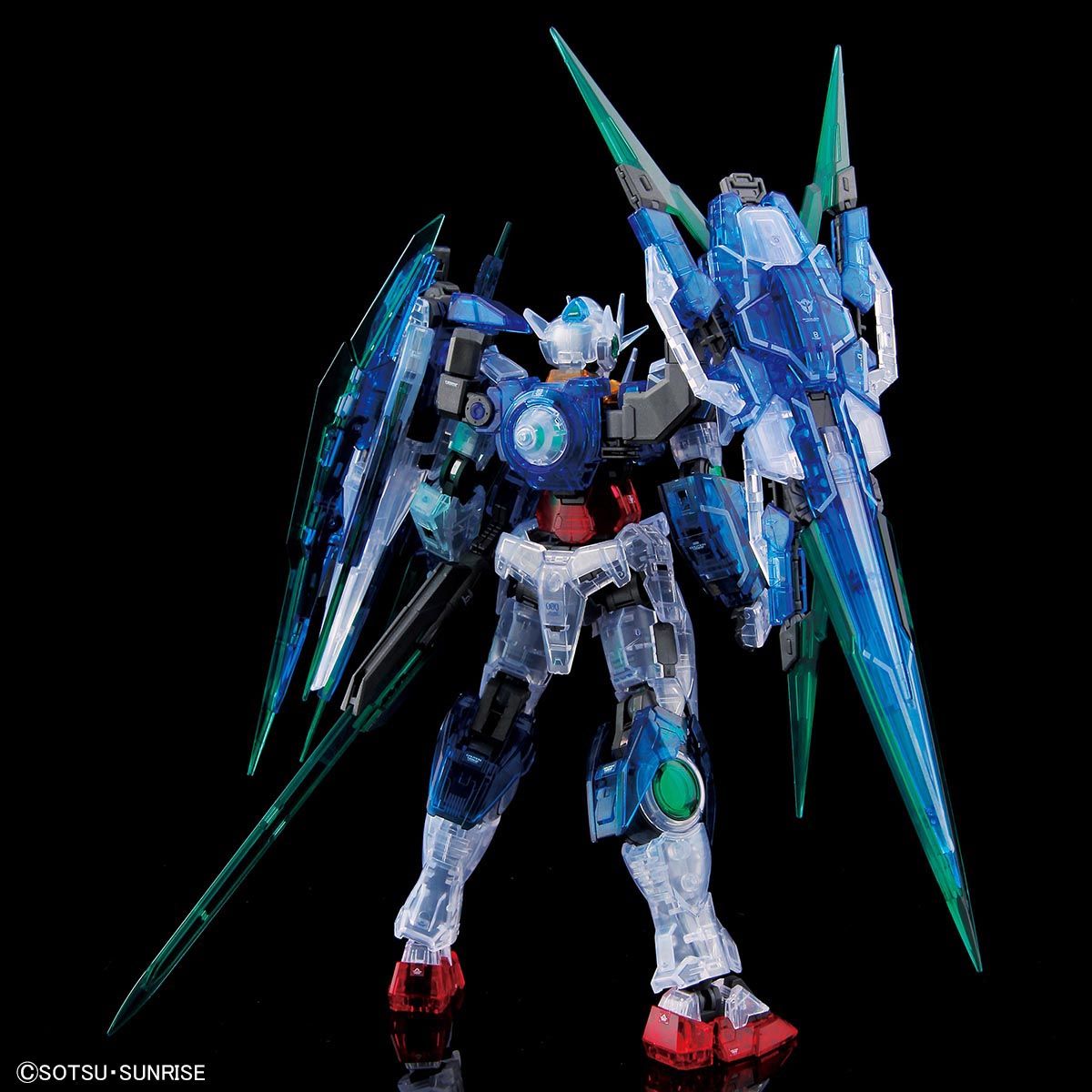 RG 1/144 ガンダムベース限定 ダブルオークアンタフルセイバー [クリア