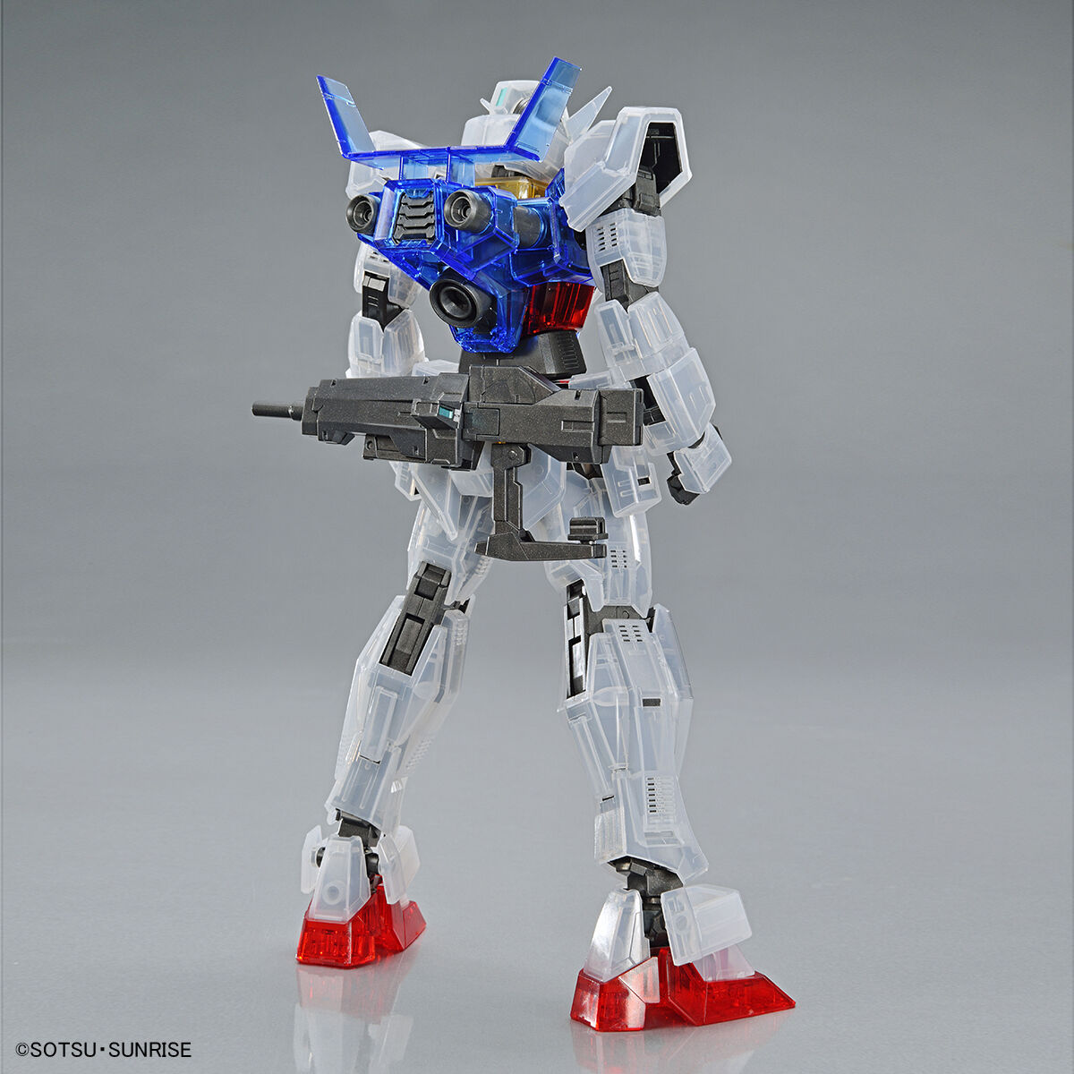 ガンダムベース限定 MG 1/100 ガンダムAGE-1 ウェアシステムセット(クリアカラー) 機動戦士ガンダムAGE(エイジ) プラモデル(5063429) バンダイスピリッツ型番