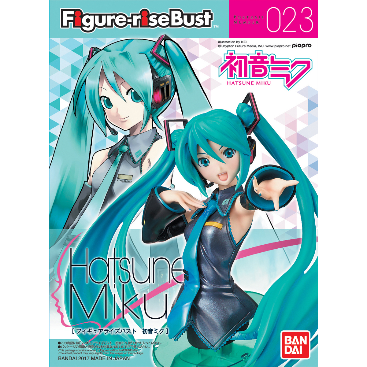 Figure Risebust 初音ミク バンダイ ホビーサイト