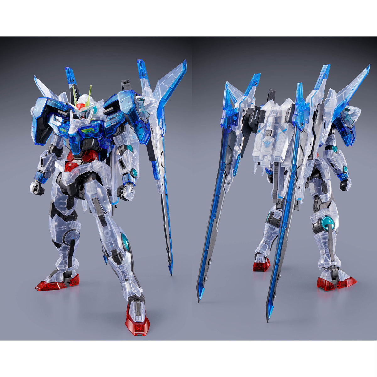 MG 1/100 ダブルオーザンライザー[クリアカラー] − 商品情報｜THE 