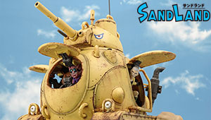 開発ブログ　【SAND LAND】1/35 サンドランド国王軍戦車隊104号車のご紹介！！