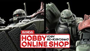 ＨＧ 1/144 ザクＩＩ Ｆ型 ルショーン機 ＆ 無識別型ザクＩＩ ルショーン機 (復讐のレクイエム) お申し込み受付開始