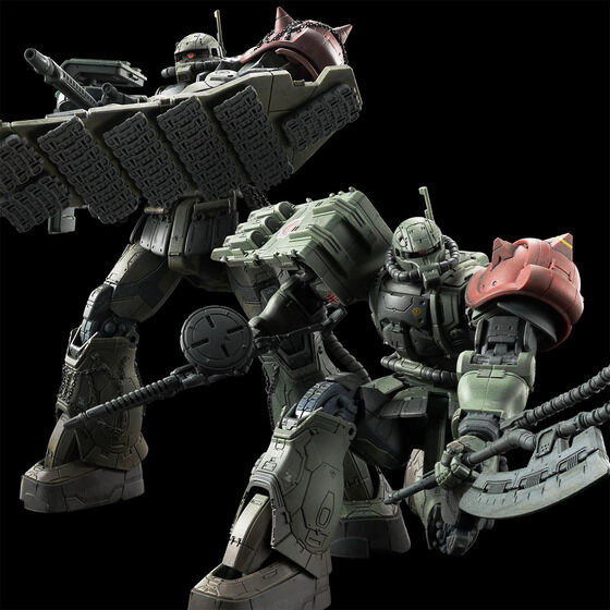 ＨＧ 1/144 ザクＩＩ Ｆ型 ルショーン機 ＆ 無識別型ザクＩＩ ルショーン機 (復讐のレクイエム) 10月31日(木) お申し込み受付開始