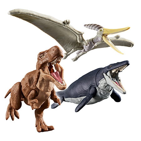 プラノサウルス 陸海空恐竜セット