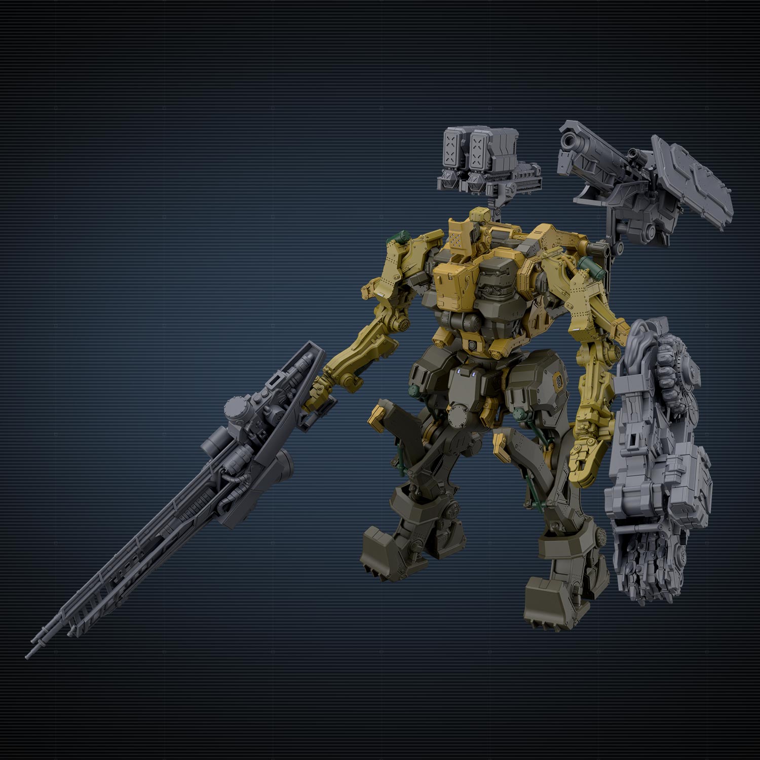 30MM ARMORED CORE VI FIRES OF RUBICON RaD CC-3000 WRECKER ミルクトゥース