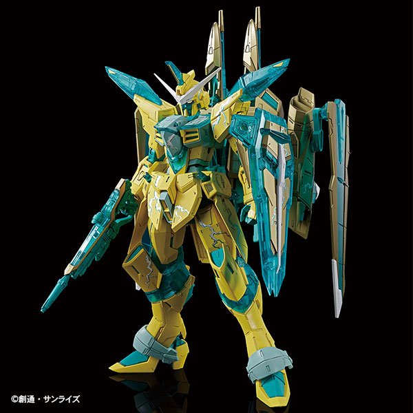 MG 1/100 ジャスティスガンダム [CROSS CONTRAST COLORS / CLEAR GREEN]