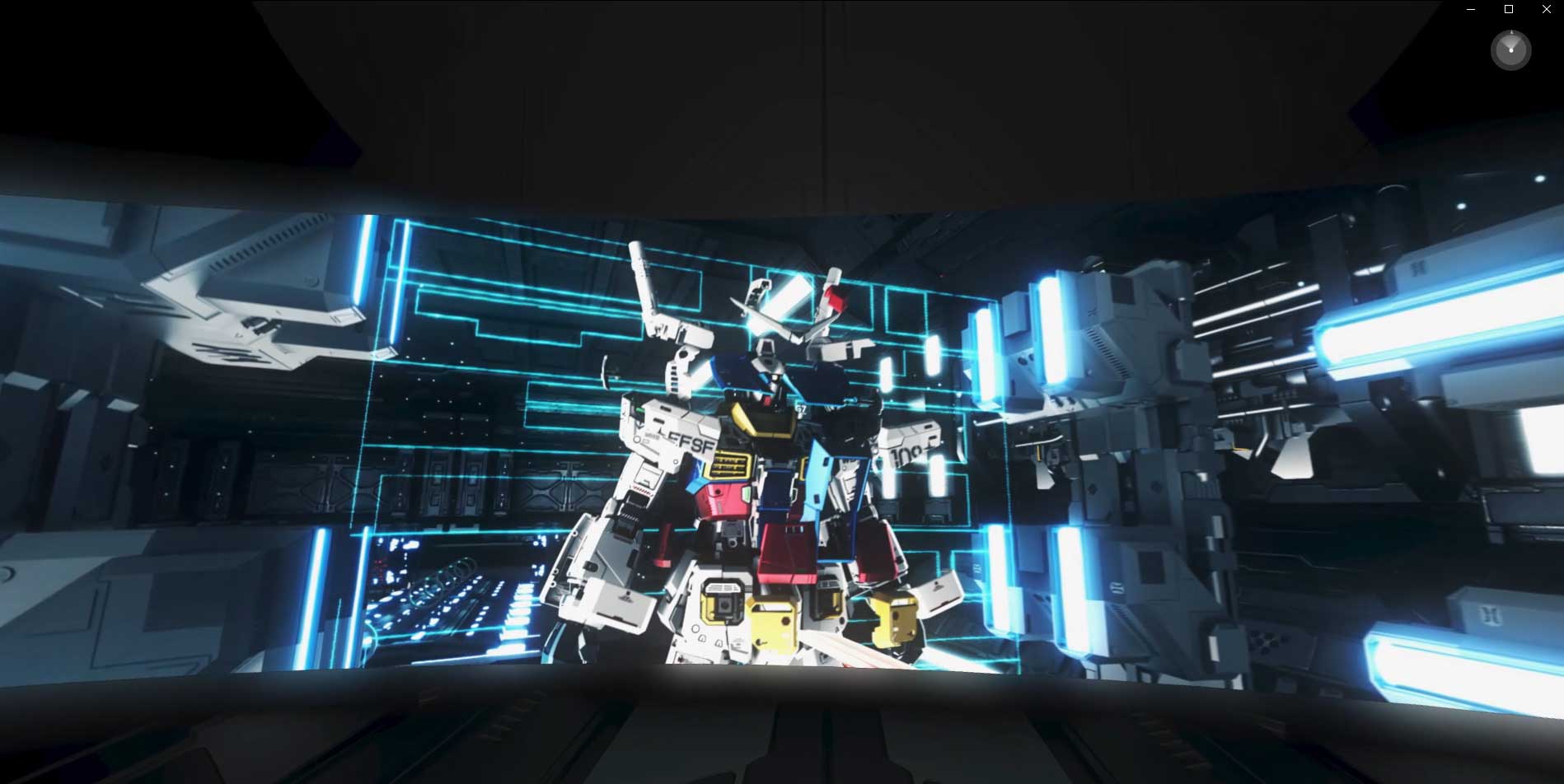 THE GUNDAM BASE VIRTUAL WORLD