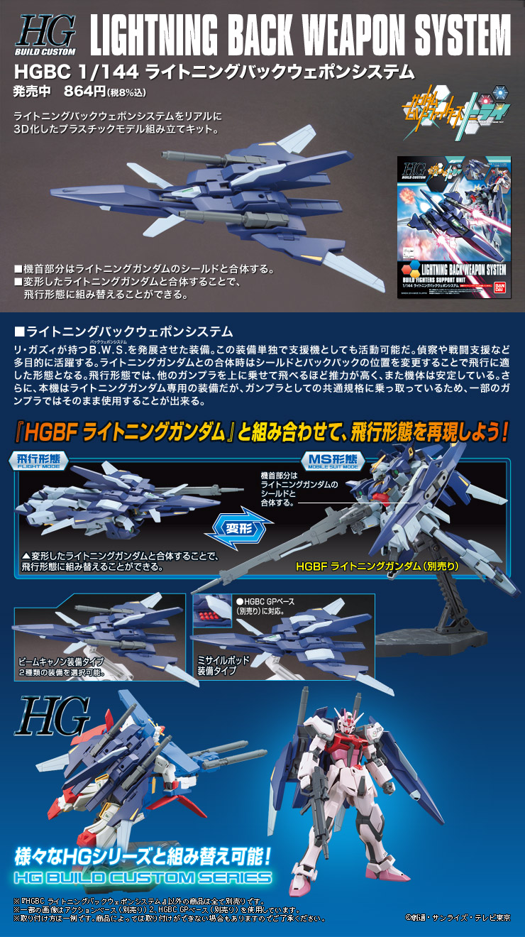 HGBF 1/144 ライトニング ガンダム ストライダー【塗装完成品