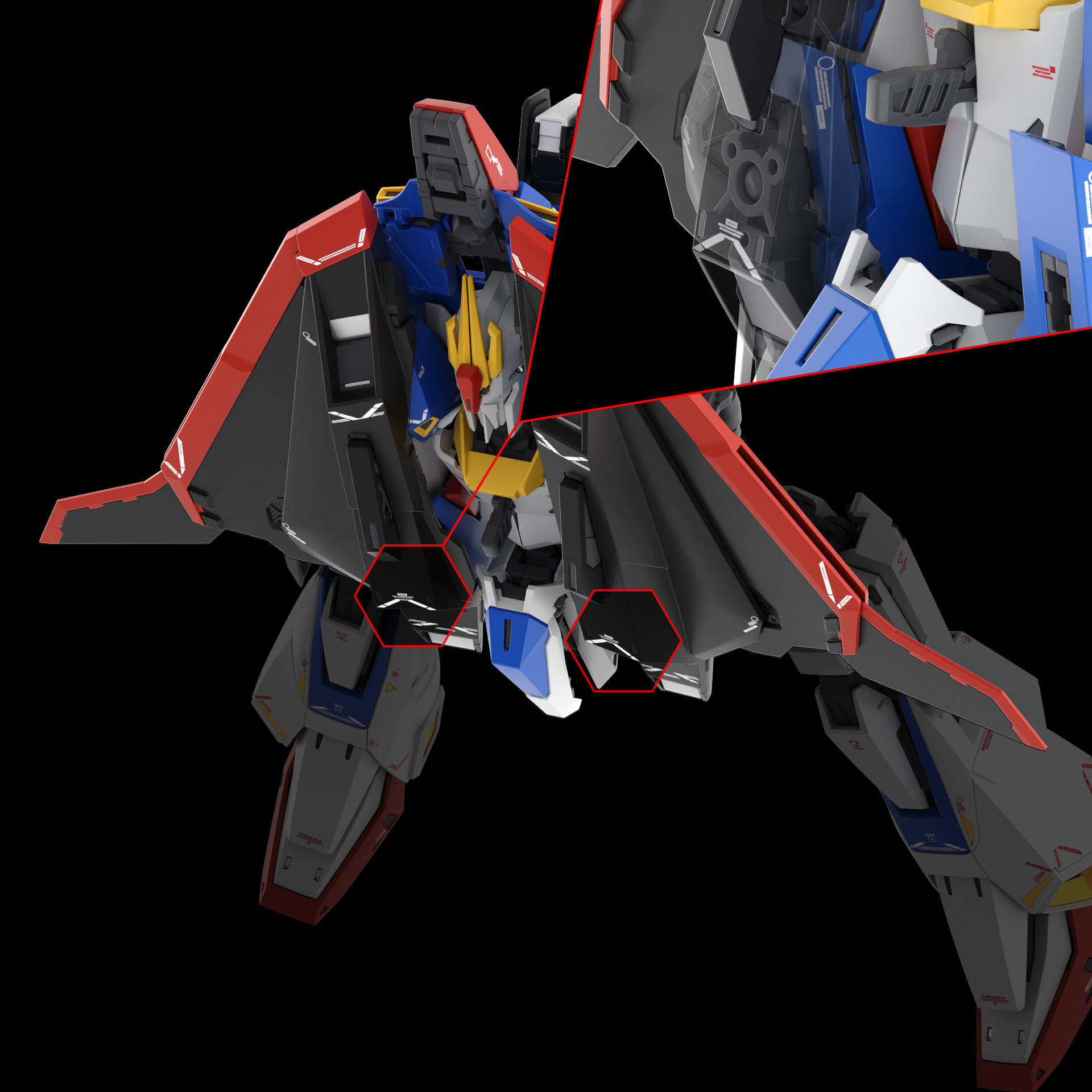 MG 1/100 ゼータガンダム Ver.Ka 変形徹底解説 | MG 1/100