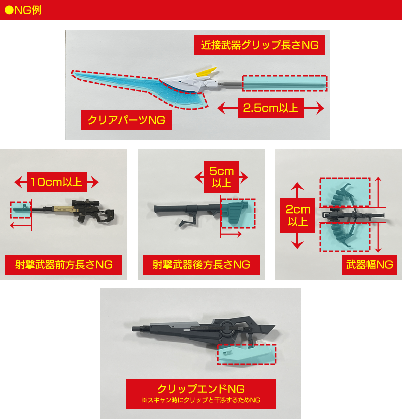 武器サイズ