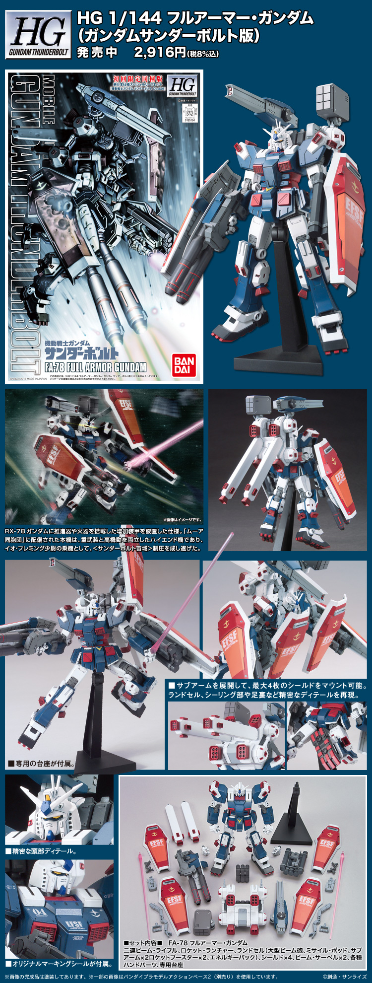 HG1 144 ジム(ガンダムサンダーボルト版) - 模型製作用品