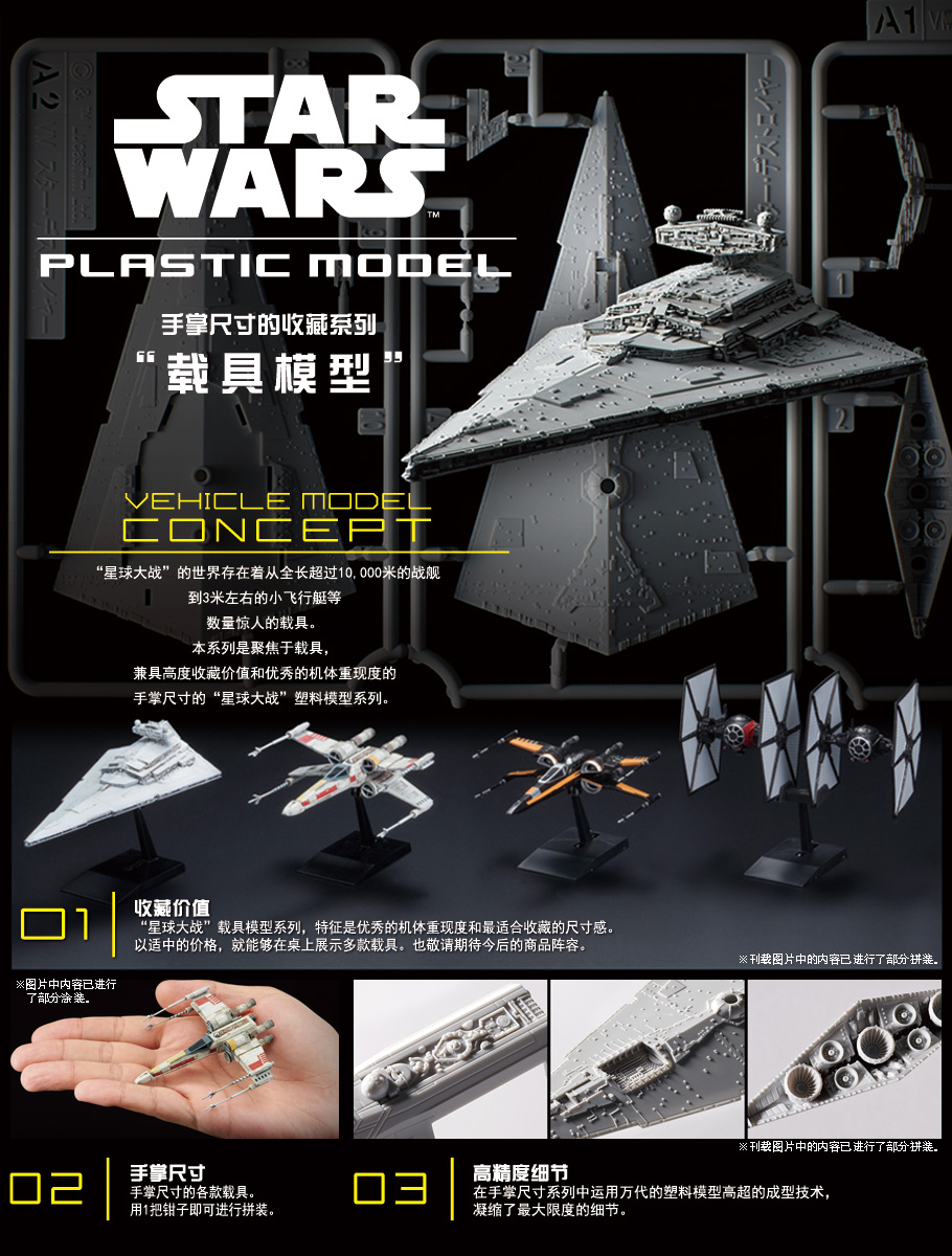 STAR WARS PLASTIC MODEL