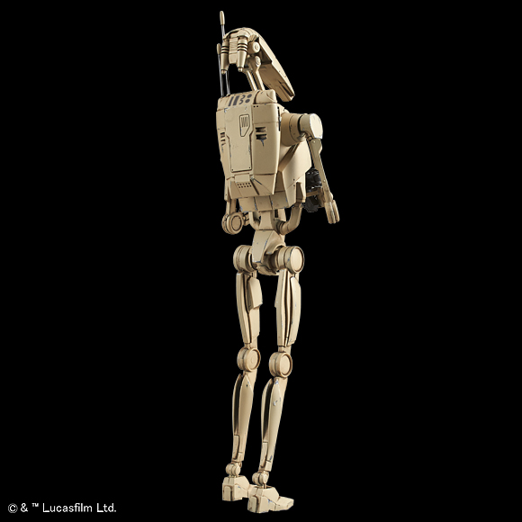 Star Wars Battle Droid & Stap 1/12 Scale Plastic model 