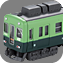 京阪電車2400系 1次車 旧塗装