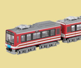 箱根登山電車2000形 サン・モリッツ号 復刻塗装